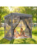 Outsunny Pop-Up Pavillon in Dunkelgrau 185L x 185B x 205H cm