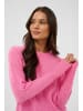 Kaffe Strickpullover KAcashie Regular fit in Pink Power Melange