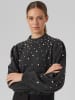 Vero Moda Strickpullover in Dark Grey Melange