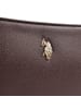 U.S. Polo Assn. Jones Schultertasche 28 cm in dark brown