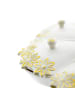 Zellerfeld 6-teiliges Snackschalen-Set aus Porzellan in Weiß Goldene Halterung in weiß