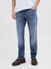 Jack & Jones Tapered Fit Jeans in Blue Denim