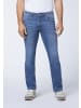 Oklahoma Jeans Jeans mit raffiniertem Schnitt in Blau