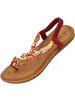 palado Komfort-Sandalen in Red