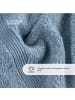 UNCOVER BY SCHIESSER Frottier-2er-Set: Duschtücher Brooklyn in Hellblau