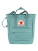 FJÄLLRÄVEN Kånken Totepack - Umhängetasche/Rucksack 13" 40 cm (deep forest) in sky blue