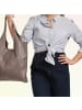 Toscanto Toscanto Shopper Leder grau ca. 37cm