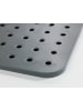 Wenko Schutzmatte für Waschbecken grau in Grau, (B) 27,5 x (H) 1 x (L) 31 cm