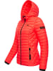 Marikoo Steppjacke Samtpfote in Neon Coral