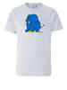 Logoshirt T-Shirt Sendung mit der Maus - Elefant in grau-meliert