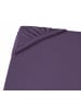 Carpe Sonno Edel Jersey Spannbettlaken in Violett