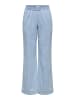 JACQUELINE de YONG Palazzo Schlupf Hose Denim Culotte mit elastischem Bund in Hellblau
