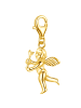 Rafaela Donata Charm Engel aus Sterling Silber in gelbgold