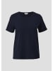 s.Oliver T-Shirt kurzarm in Blau