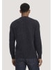 Hessnatur Hessnatur Pullover Regular aus Bio-Baumwolle mit recycelter Wolle in anthrazit