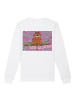 F4NT4STIC Sweatshirt Alice Im Wunderland Cheshire Cat in weiß