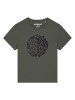 wat? Apparel T-Shirt Don't overthink it in Khaki