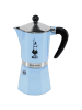 Bialetti Kaffeemaschine Rainbow in Silber