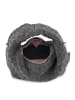 Les Visionnaires Greta Micro weave Handtasche Leder 20 cm asphalte