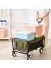 relaxdays Bollerwagen in Grün - (B)50 x (H)89 x (T)72 cm