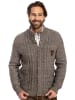 OS-Trachten Strickjacke 427013-0772 in graubraun