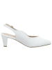 Caprice Slingpump in weiß