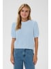 SAINT TROPEZ Strickpullover PiliaSZ Gerade Passform in Skyway