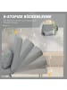 HOMCOM Schlafsessel-78L x 73B x 81H cm-Hellgrau