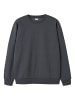 TWO SOON Sweatshirt in Dark Grey Melange