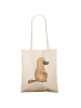 Mr. & Mrs. Panda Shopping Tasche Schnabeltier Mut ohne Spruch in Creme