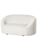Beliani 2-Sitzer Sofa MALUNG in Weiß - (W) 138 x (H) 68 x (L) 79 cm