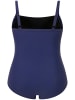 Ulla Popken Badeanzug in violettblau