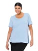 Ulla Popken Shirt in himmelblau