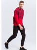 erima Squad Tracktop Trainingsjacke mit Kapuze in bordeaux/rot