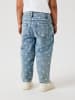 name it Jeans Herzchenprint NMFBELLA MOM SHAPED JEANS in medium blue denim