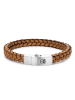 Rebel & Rose Armband in cognac