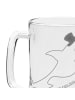 Mr. & Mrs. Panda Bierglas Orca Zylinder ohne Spruch in Transparent