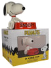 Snoopy Peanuts Snoopy 3D Snackschale 2tlg.mit abnehmbarer Figur Hundenapf in rot/weiß