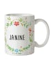 Mr. & Mrs. Panda Tasse Janine mit Spruch in Keine Angabe