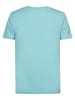 Petrol Industries T-Shirt mit Logo Seashine in Blau