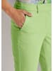 MADELEINE Leicht ausgestellte Bügelfalten-Hose in kiwi