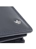 Golden Head Polo Geldbörse RFID Schutz Leder 8.5 cm in marineblau