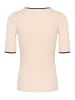 Soaked in Luxury T-shirt SLNaida Slim fit in Sandshell