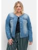 sheego Jeansjacke in blue Denim