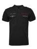 TOP GUN Polo Shirt TG20213003 in schwarz