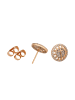 faina Earrings in Rose Gold