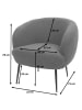 MCW Lounge-Sessel O37, Purpur-rot