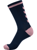 Hummel Low Socken Elite Indoor Multisport Erwachsene in BLACK IRIS/ORCHID