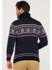 behype Strickpullover - BHSALCHA in Navy