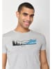 GreenBomb T-Shirt Nature Hike Together in Heidekraut Grau
